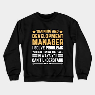 Vintage Assistant Training and Development Manager Crewneck Sweatshirt